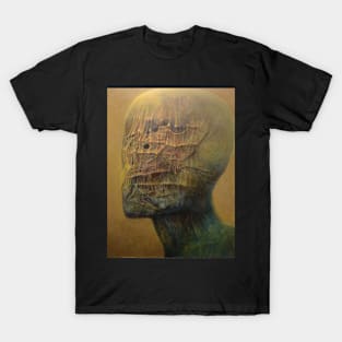 Zdzislaw Beksinski - Abstract Relief Beksinski T-Shirt